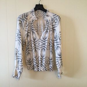 Peasant blouse by Anthropologie Porridge Ines